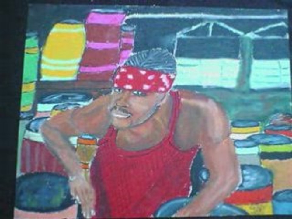 Hip Hop Reggae Dancehall,Peintures, SLNstreetart