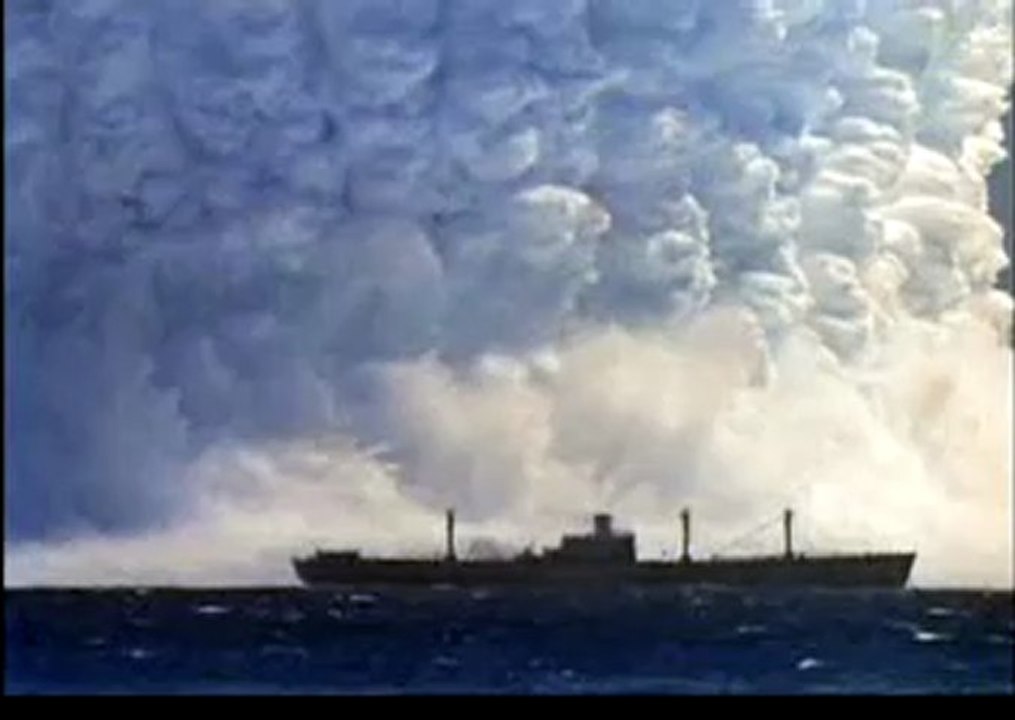 Explosion sous marine