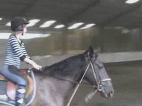 Reprise de Dressage du Galop 4 Marie et Gipsy
