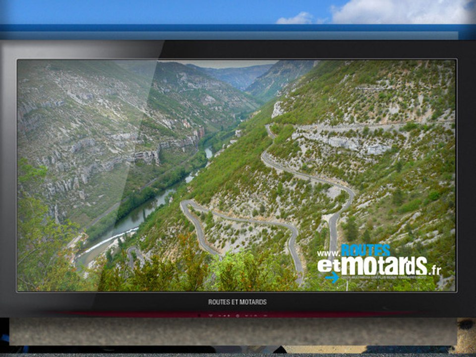 balade moto dans les Gorges du Tarn