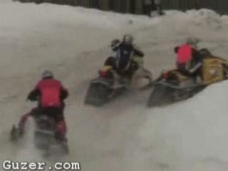Regis en moto-ski