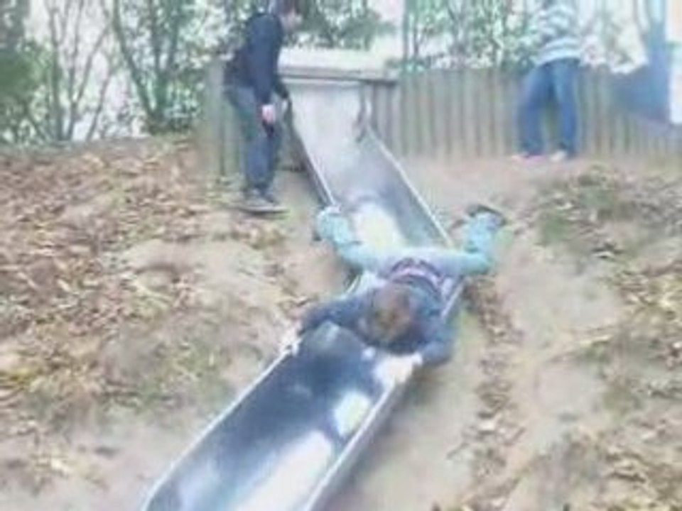 Le super toboggan du bois boissel