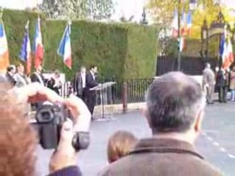 Cérémonie du 11 novembre 2008 à Châteauroux (Indre)