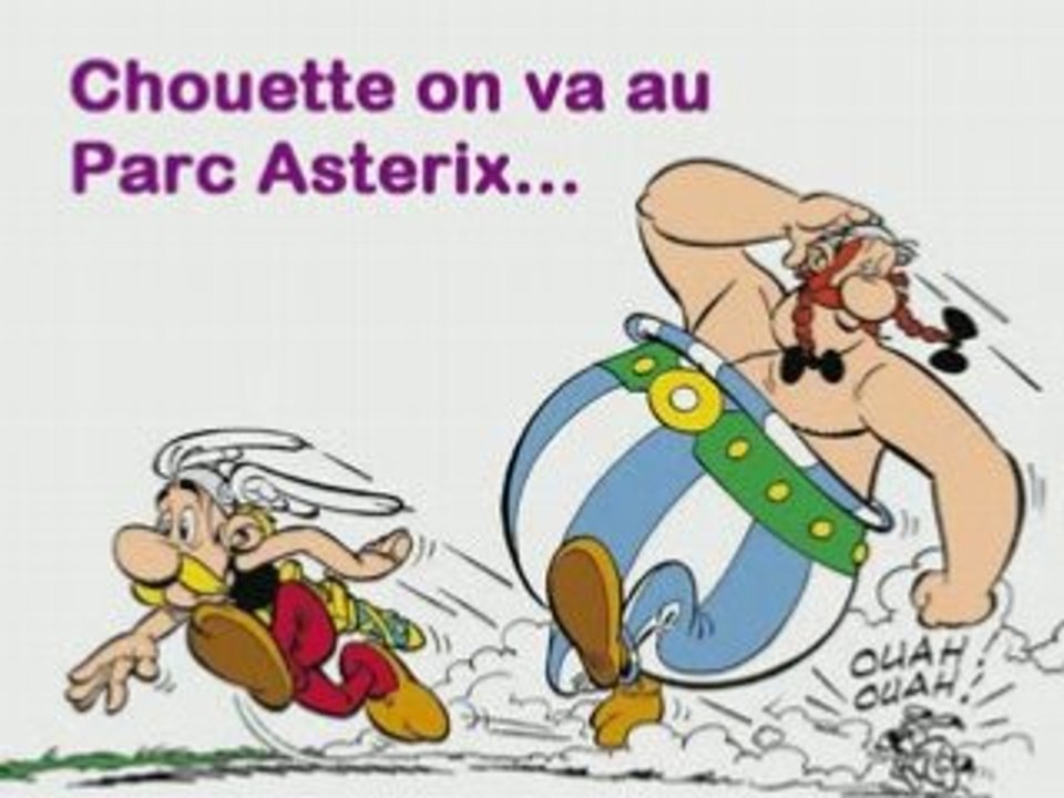 Martine Nico Elodie Sandrine David au Parc asterix 02/11/08