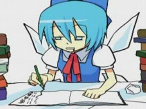 [touhou] cirno se déclare :) ちるのちるのちるの