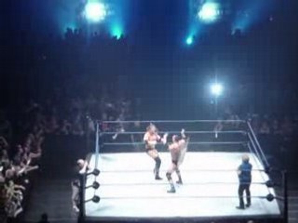 Apres match HHH Koslov