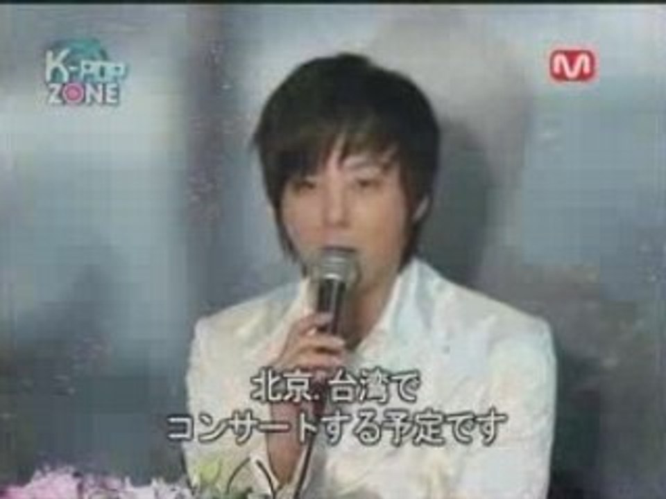 081104 k-popzone Hyesung LIVE AND LET LIVE IN SEOUL