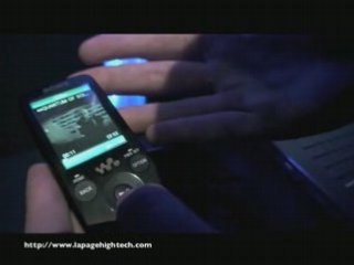 Présentation du baladeur mp3/photo/vidéo Sony NWZ-S738F