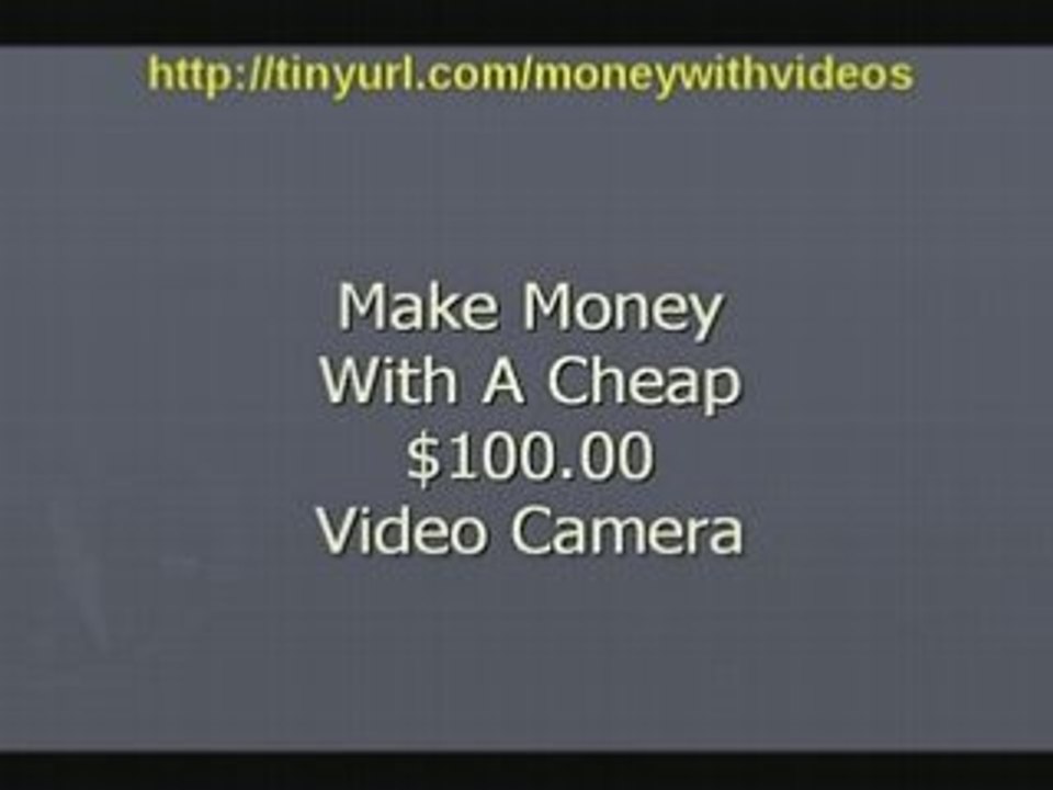 Make Money With Video Online