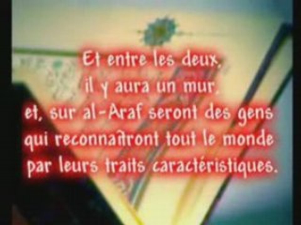 Entre le Paradis et l'Enfer  AL-A'raf