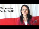 Language Translations - How To Say In Japanese: Wednesday