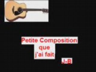 ma composition a la guitare