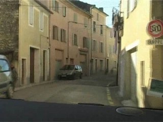 Entrée de Nyons depuis La Maladrerie
