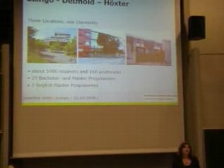 Interfob 2008 (15) - Presentation of Lemgo University (2/3)