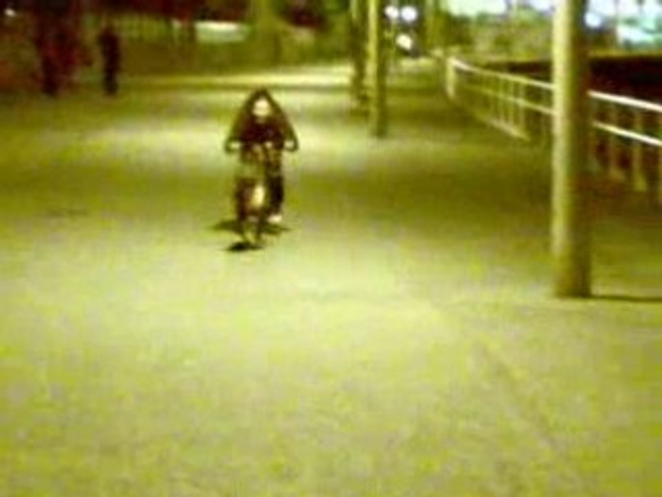 Guess et lolo en rollers