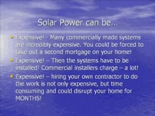 DIY - Solar Power Installation