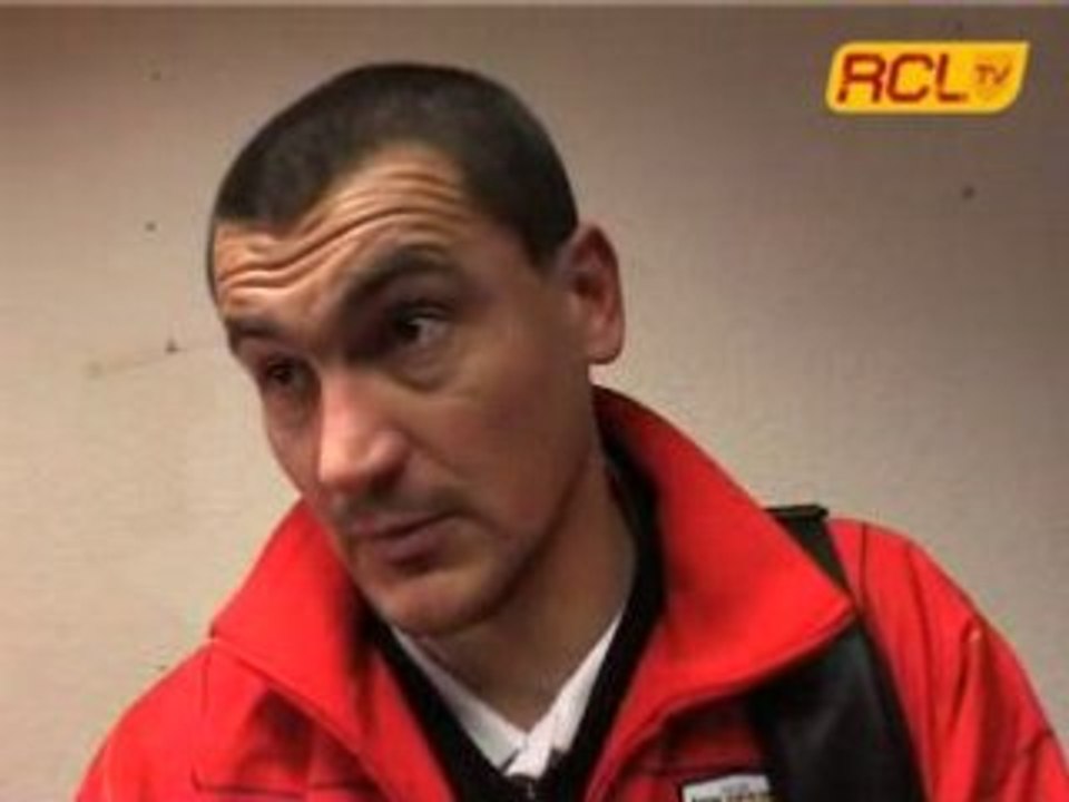 SOCHAUX - LENS INTERVIEWS JOUEURS ET STAFF  LENSOIS