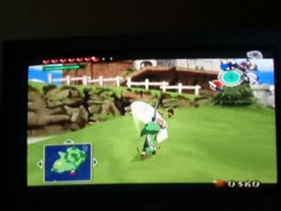 Link Acrobate Zelda Wind waker