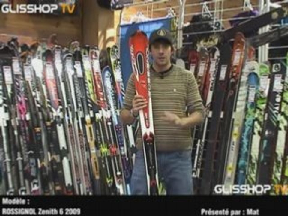 Ski ROSSIGNOL Zenith 6 modèle 2009.