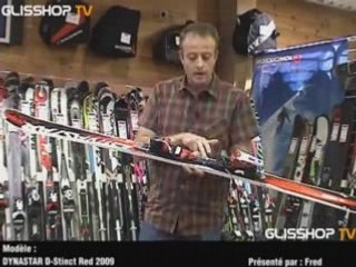 Ski DYNASTAR D-Stinct Red modèle 2009
