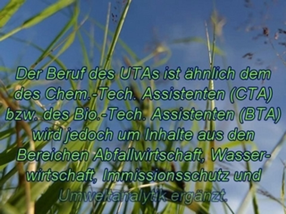 Stellenangebote Umweltschutztech. Assistent StellenMarkt.de