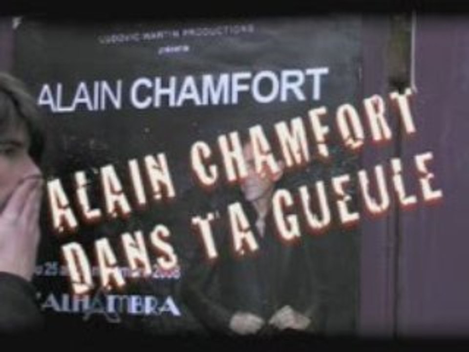 Alain chamfort à l'alhambra spot 1