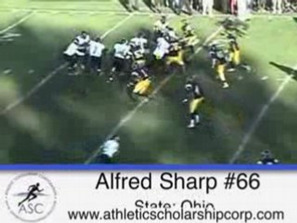 Alfred Sharp #66 OL/DL Cleveland Heights Ohio