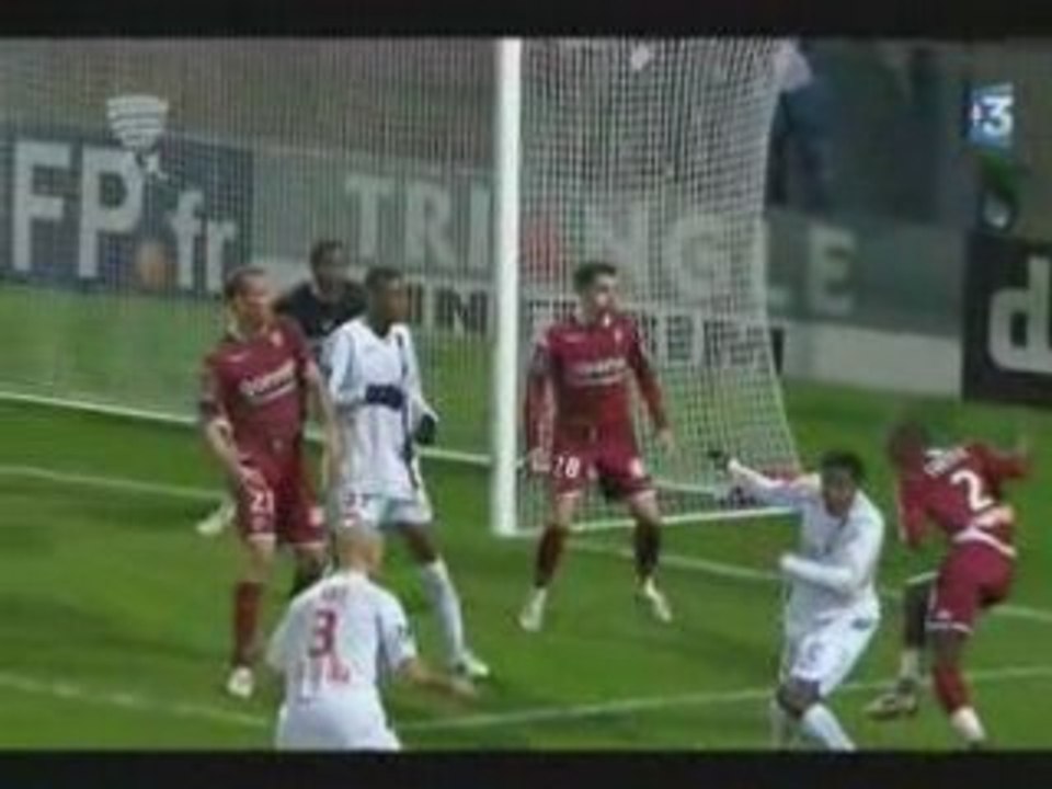 Lyon - Fc Metz 1/8 de finale coupe de la ligue