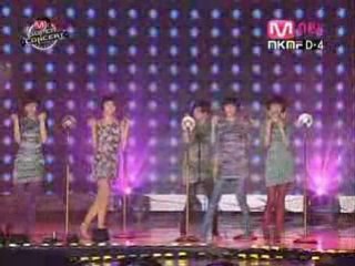 Wonder Girls - Nobody [Mnet M Super Concert] 11.11.2008