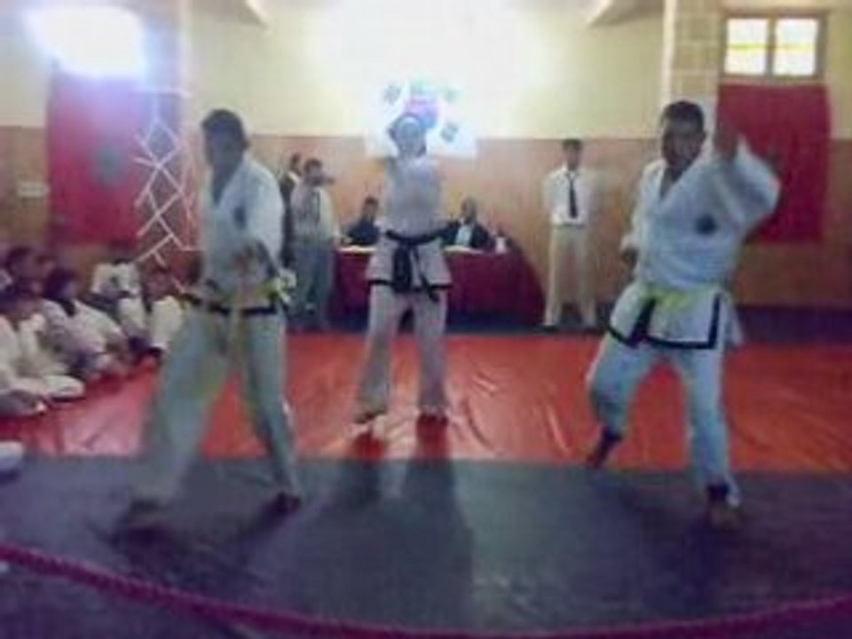 yassine prof de taekwondo itf au maroc