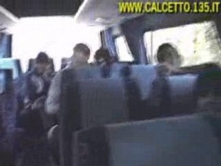sul pullman ........al ritorno dalla partita