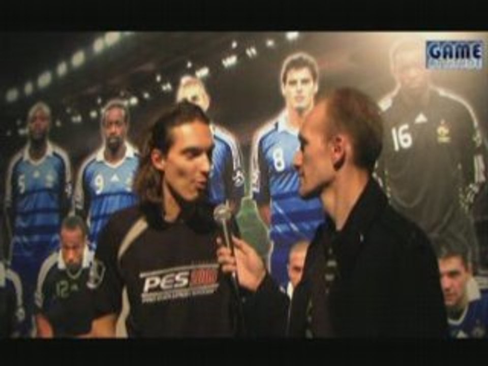 MGS08 Interview PES League et Stand PES 2009  Game Attitude