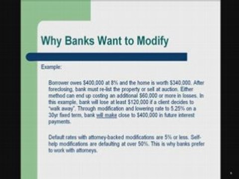 Loan Modification Program - Get out of your bad mortgage