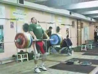 david papo epaule jete à 167.5 kg , objectif 170 kg