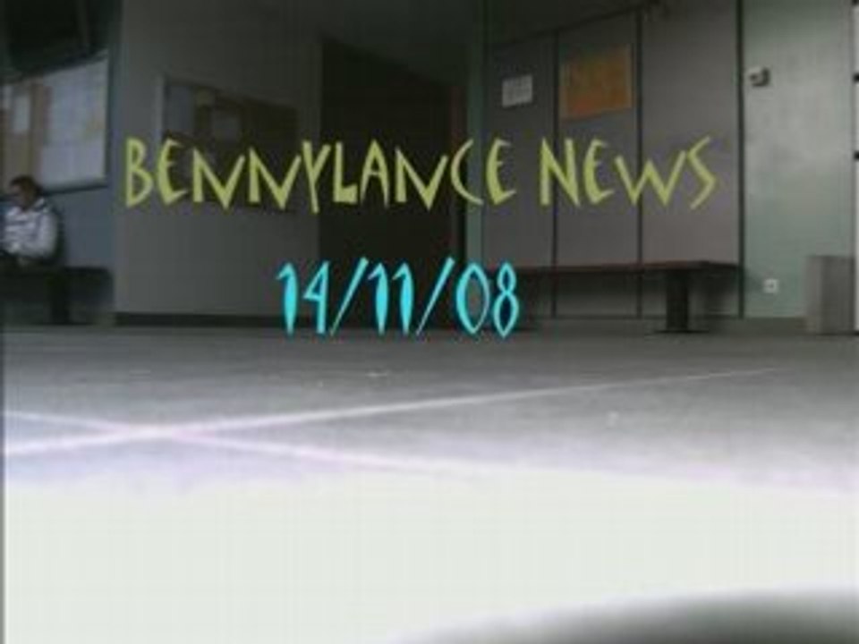 BennyLance News 14/11/08 -Vive l'IUT