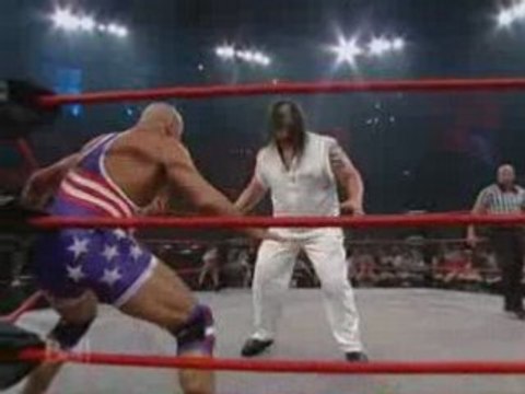 Tna Turning Point 2008 - Kurt Angle vs Abyss pt.1