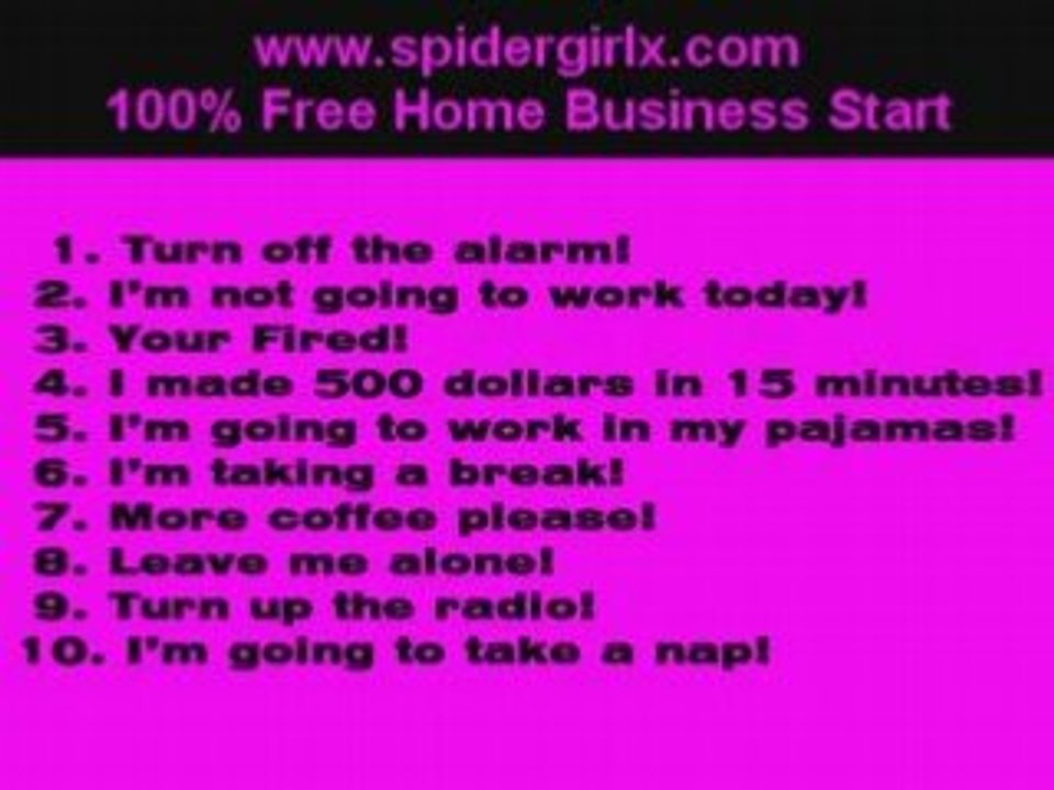 Top 10 Phrases Home Business Owners Love to Say