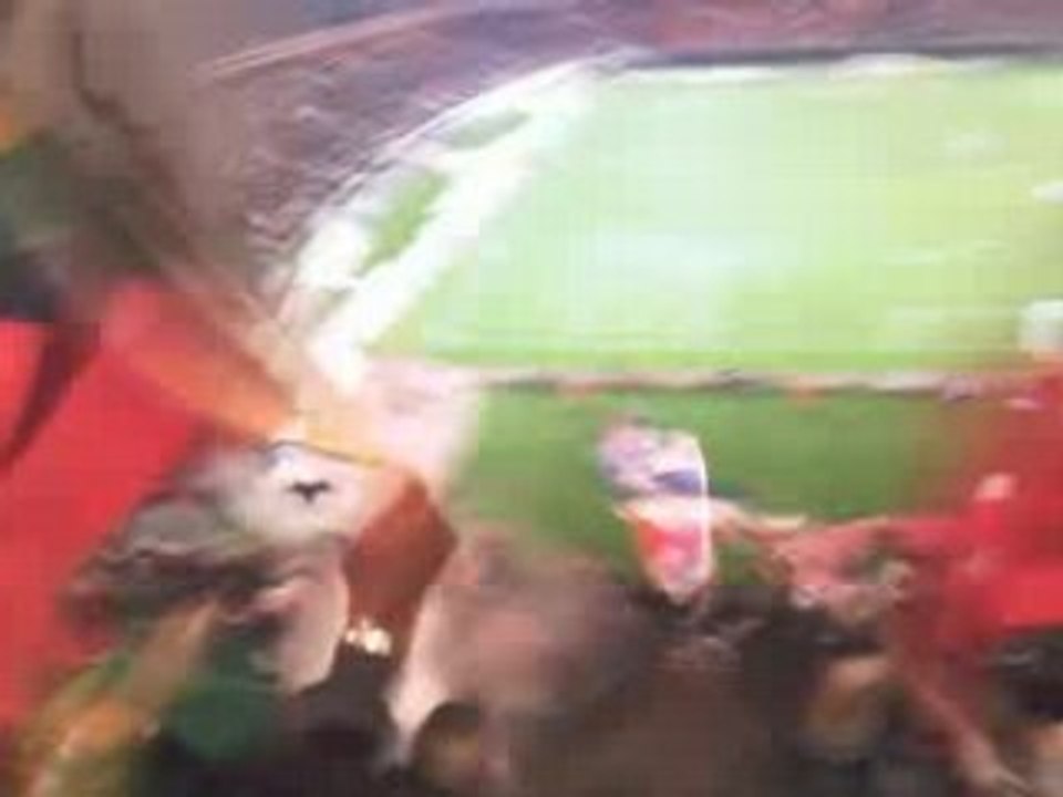 PSG Nancy Echange Auteuil Tribune G