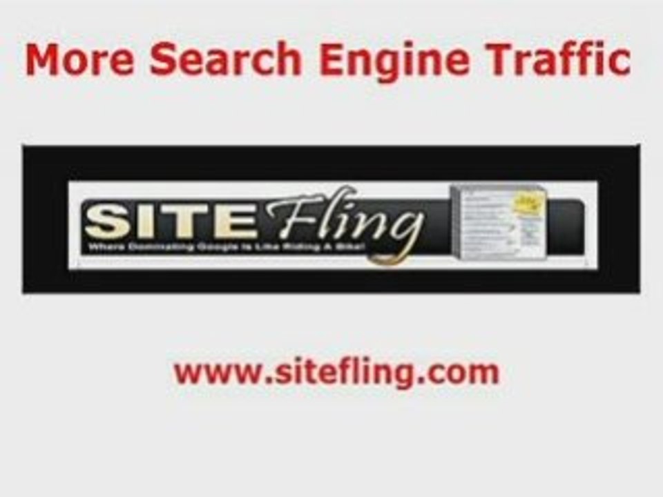 More search engine traffic