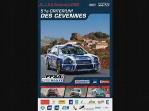 CRITERIUM DES CEVENNES 2008 DE L'ECURIE LP AUTOSPORT