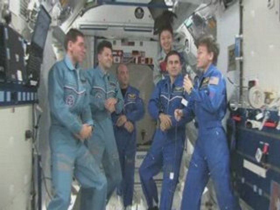 ISS-ESA-CNES--NASA--Bar des sciences /TéléSavoirs--nov 08