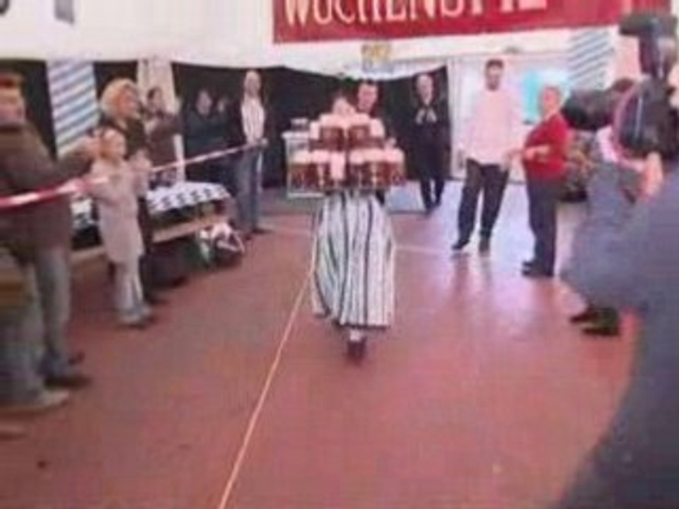 Stein-carrying challenge: Guinness World Record Day