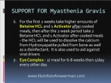 How to treat Myasthenia Gravis naturally Dr. Ray Wisniewski