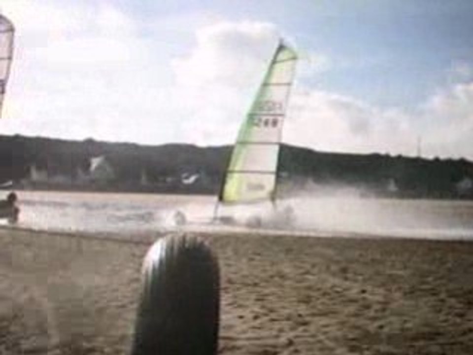 Char à voile Omaha Beach 2008