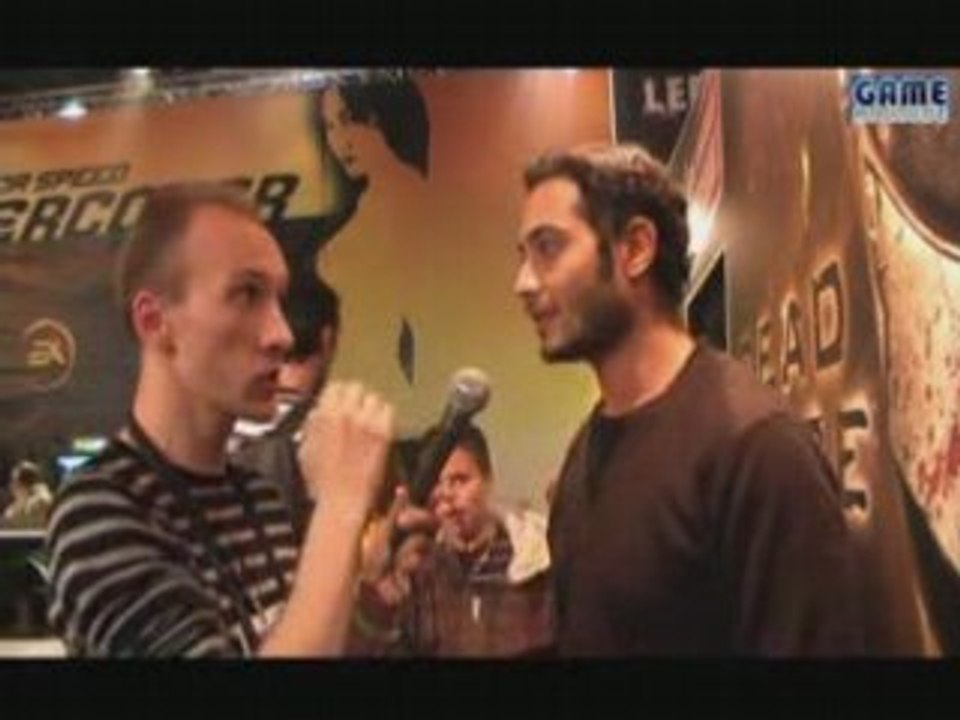 MGS08 Interview Electronic Arts et Stands E.A. Game Attitude