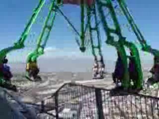 Manège à plus de 300 mètres du sol