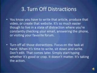 7 steps to avoid procrastination