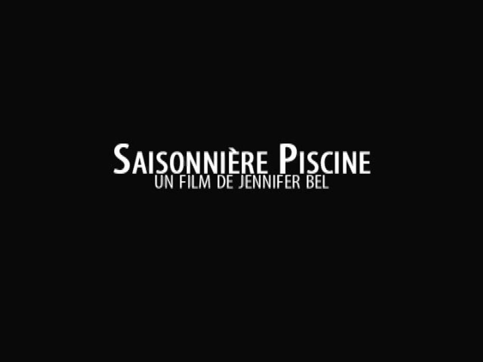 Saisonniere piscine