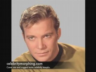 James T. Kirk and Jean-Luc Picard Morphed