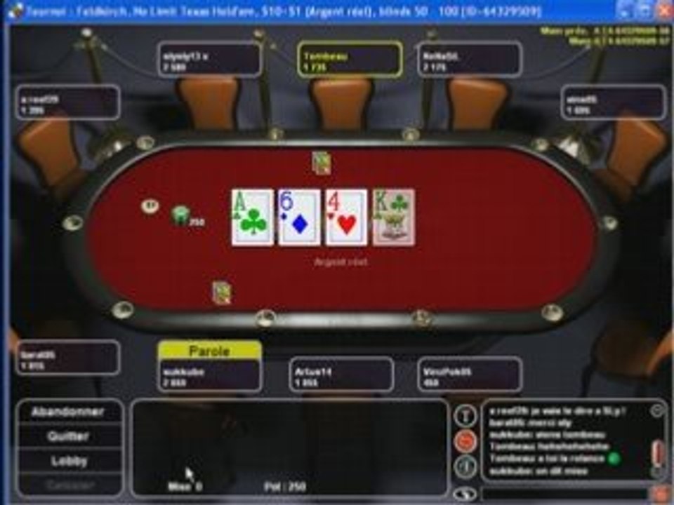 Championnat Poker05 2007-2008 Manche 11